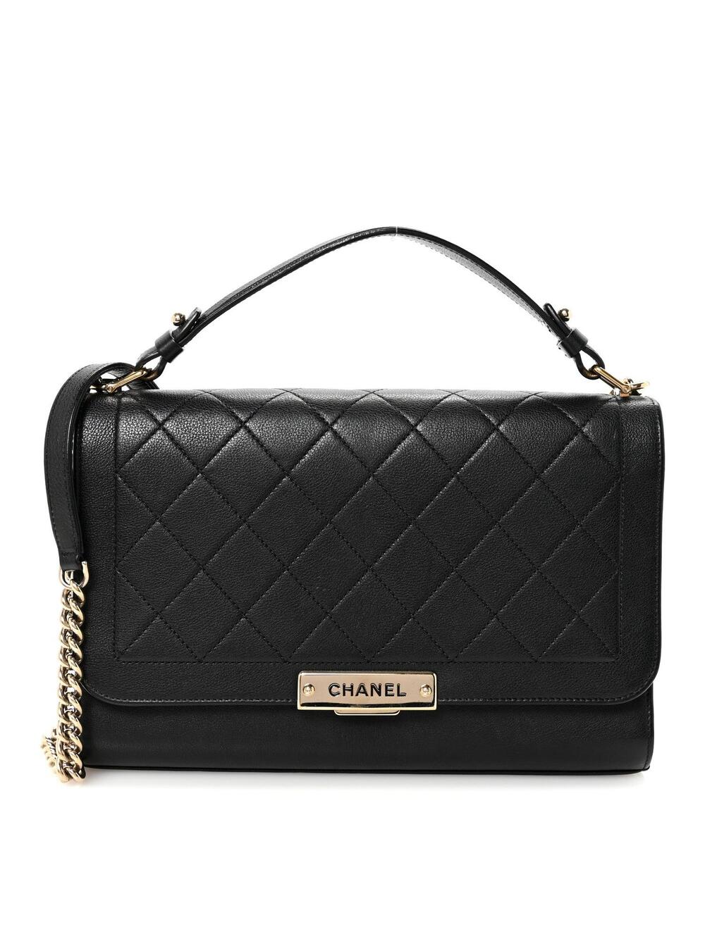 Chanel Grained Calfskin Quilted Large #360667C19B